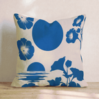 Sandy Bloom Throw Pillow - Hillcroft Home