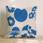Sandy Bloom Throw Pillow - Hillcroft Home
