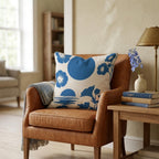 Sandy Bloom Throw Pillow - Hillcroft Home
