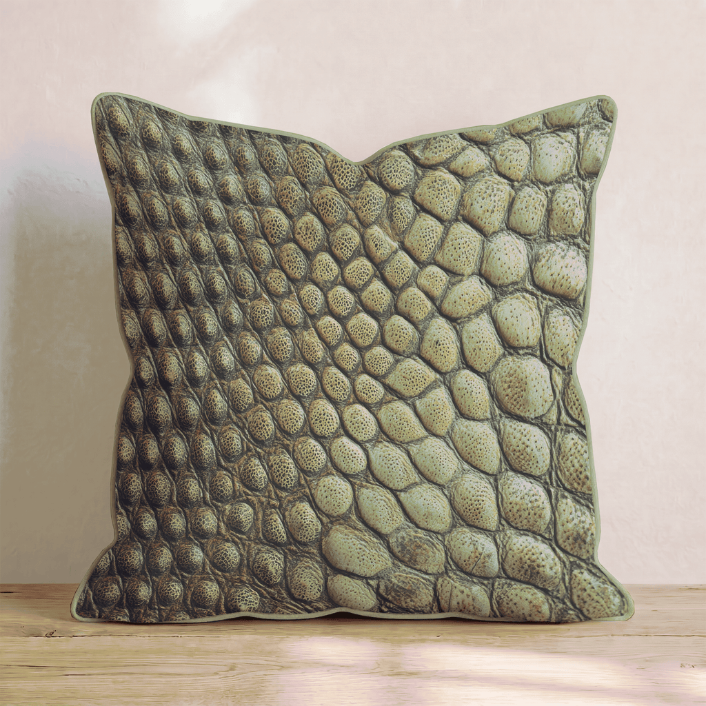 Sandy Croc Bumps Throw Pillow - Hillcroft Home
