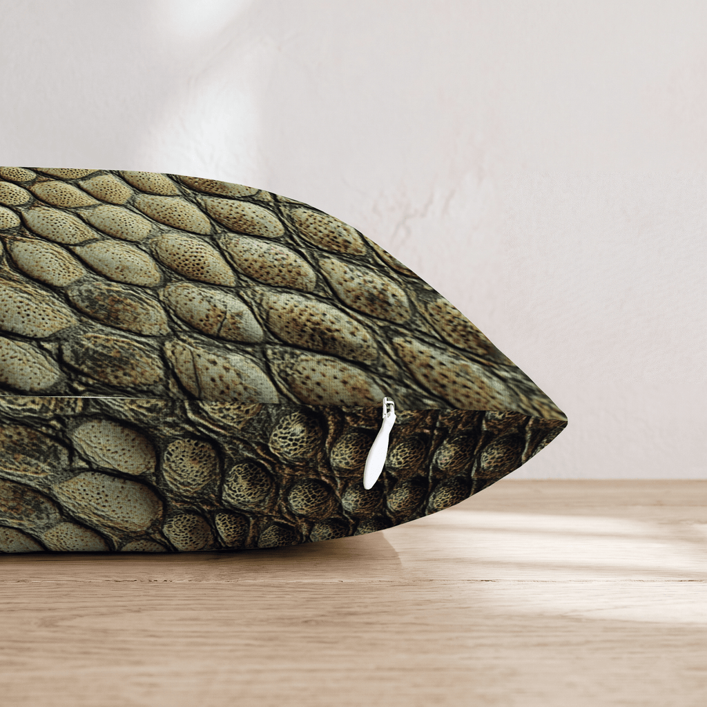 Sandy Croc Bumps Throw Pillow - Hillcroft Home