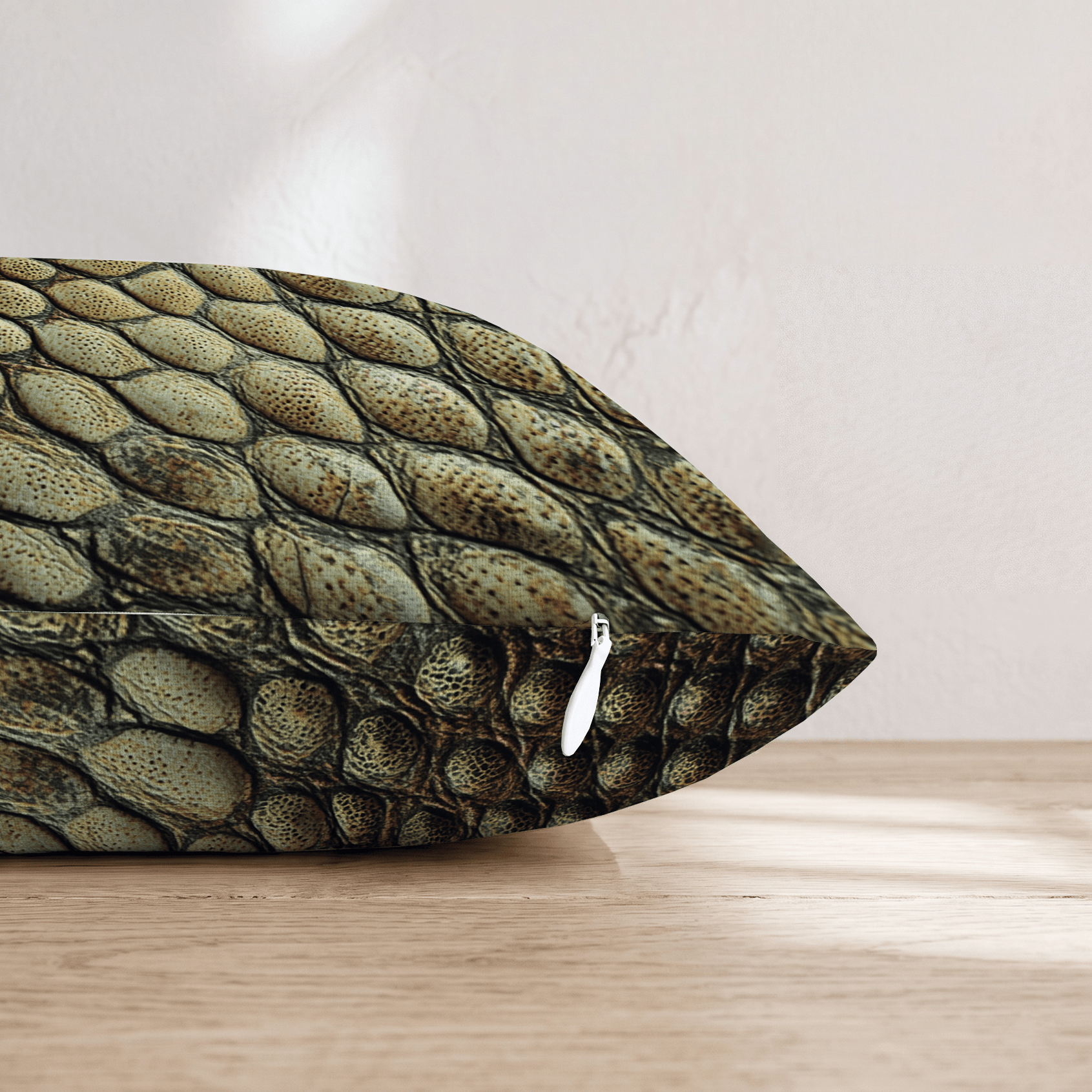 Sandy Croc Bumps Throw Pillow - Hillcroft Home