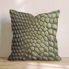 Sandy Croc Bumps Throw Pillow - Hillcroft Home