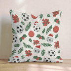 Santa Hat Soccer Throw Pillow - Hillcroft Home