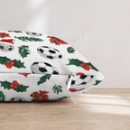 Santa Hat Soccer Throw Pillow - Hillcroft Home