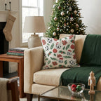 Santa Hat Soccer Throw Pillow - Hillcroft Home