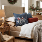 Santa Polo Throw Pillow throw pillow - Hillcroft Home