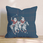 Santa Polo Throw Pillow - Hillcroft Home