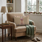 Santa_s Golden Retriever Throw Pillow - Hillcroft Home