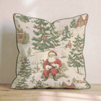 Santa, the Old Timer. Throw Pillow throw pillow - Hillcroft Home