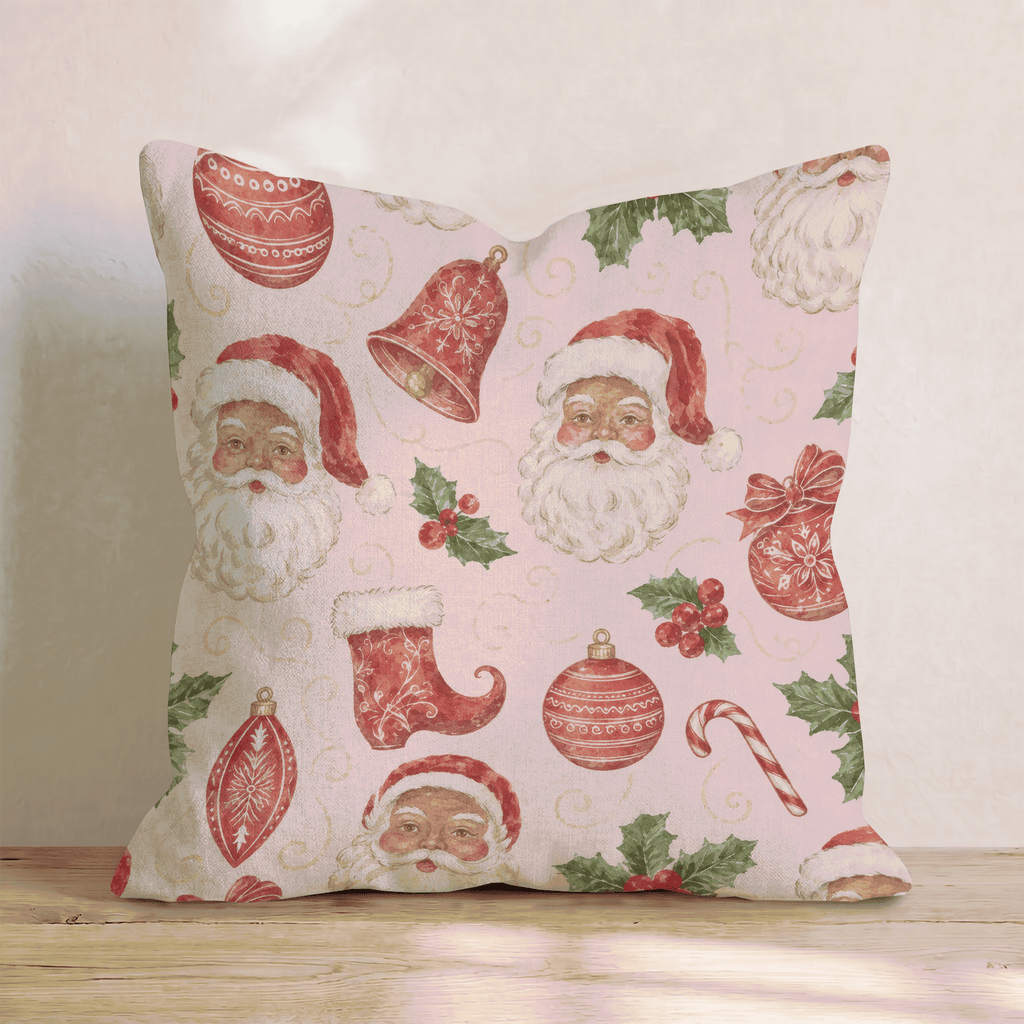 Santas Sweet Shoppe Throw Pillow throw pillow - Hillcroft Home