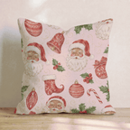 Santas Sweet Shoppe Throw Pillow throw pillow - Hillcroft Home