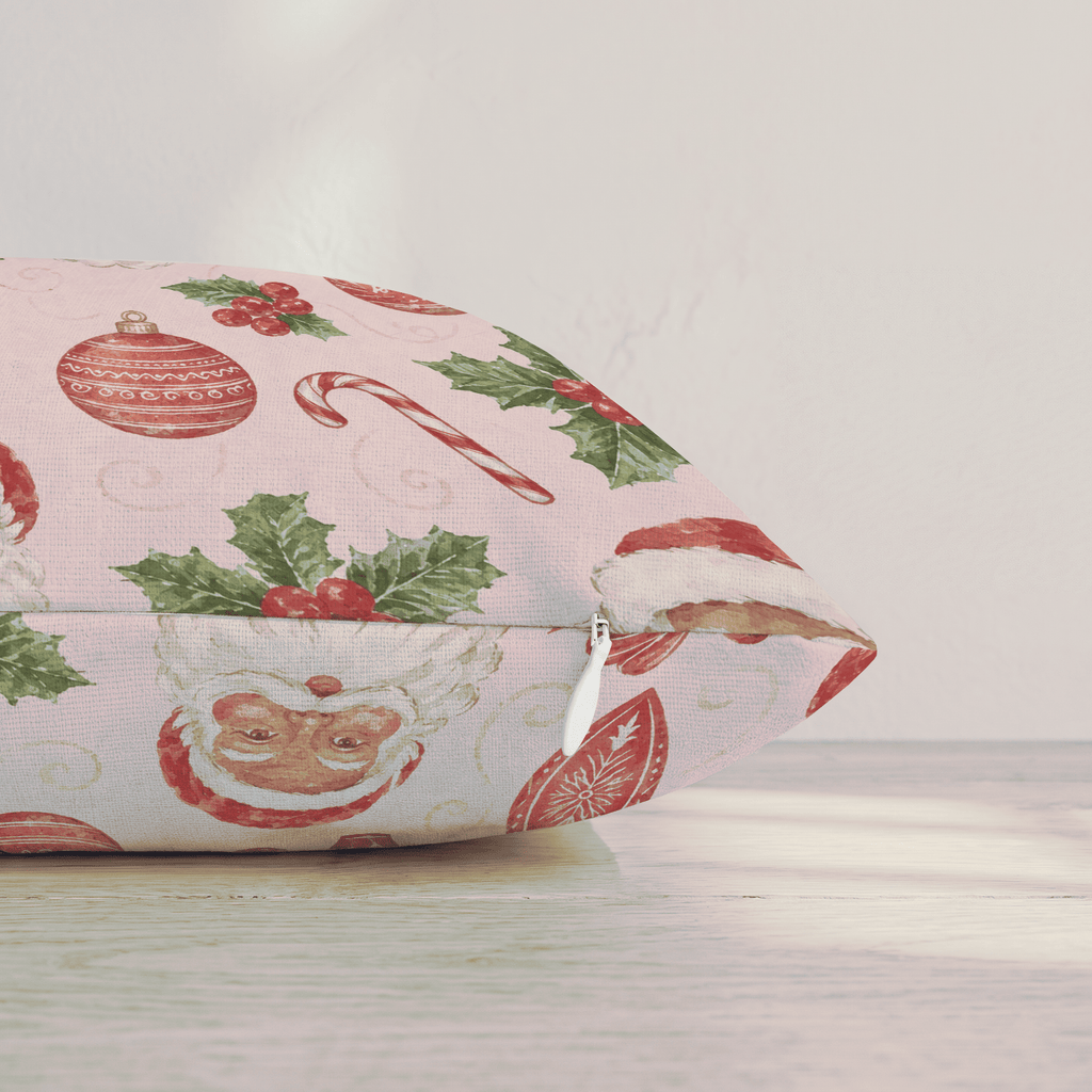 Santas Sweet Shoppe Throw Pillow throw pillow - Hillcroft Home