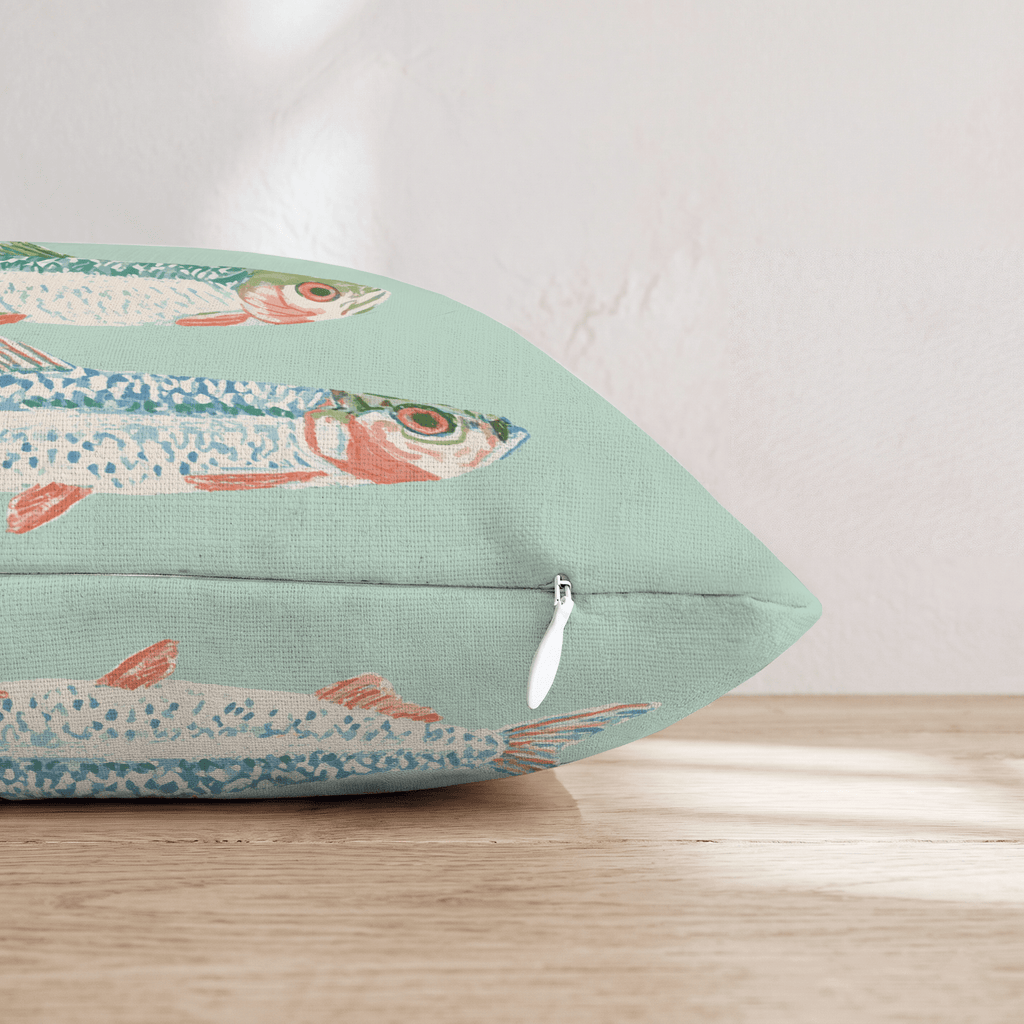 Sardinas Throw Pillow - Hillcroft Home