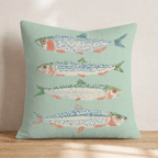 Sardinas Throw Pillow - Hillcroft Home