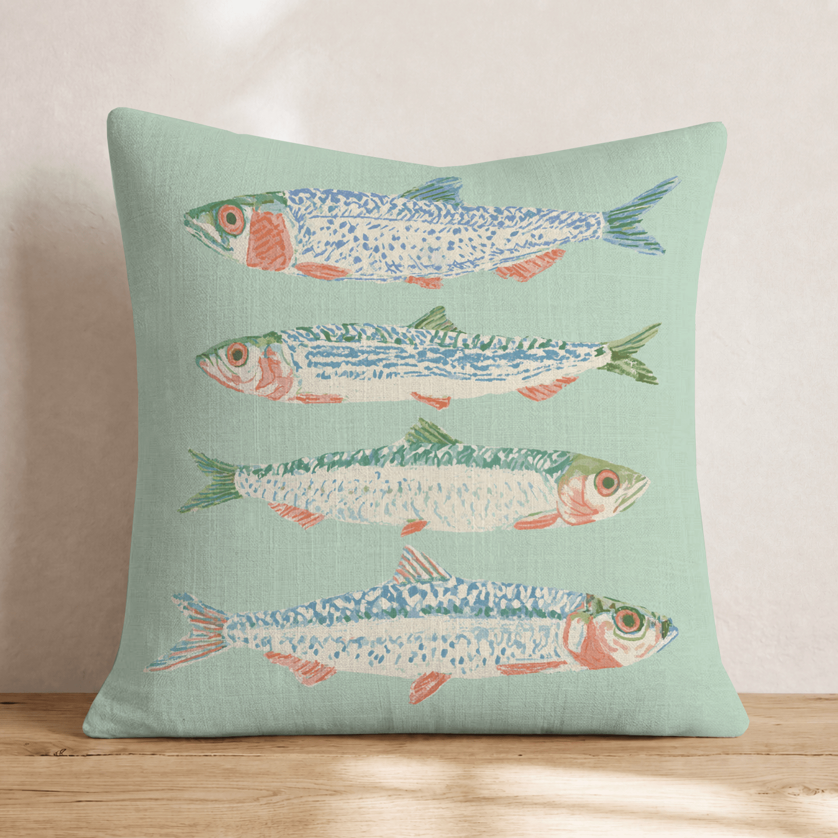 Sardinas Throw Pillow - Hillcroft Home