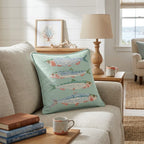 Sardinas Throw Pillow - Hillcroft Home