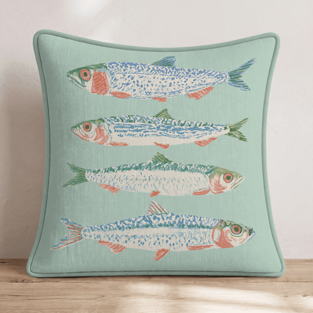 Sardinas Throw Pillow - Hillcroft Home