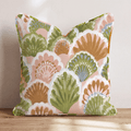 Scallop Boho Throw Pillow - Hillcroft Home
