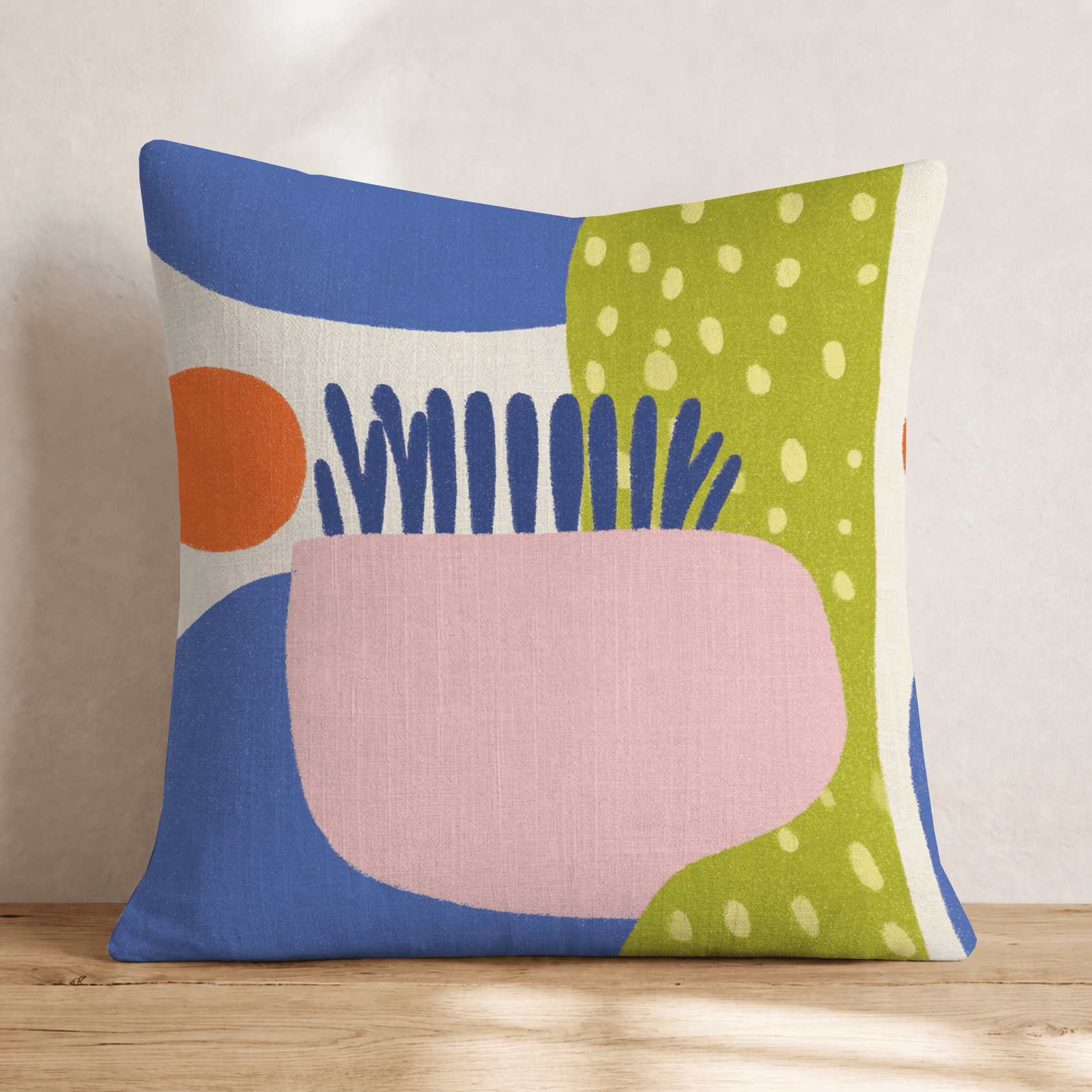 Scandi Shapes Throw Pillow - Hillcroft Home