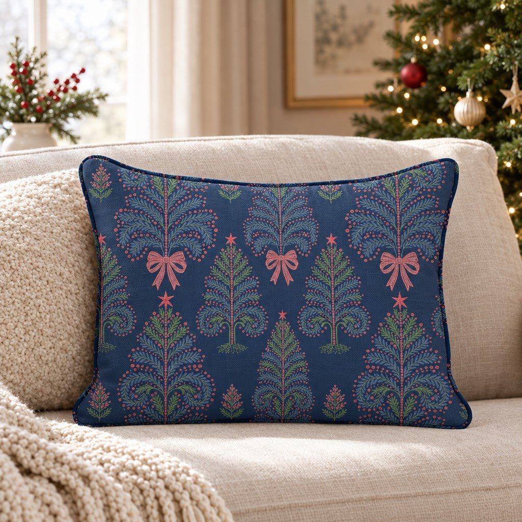 Scandinavian Spruce Throw Pillow throw pillow - Hillcroft Home