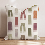 Scarf Collection Throw Pillow - Hillcroft Home