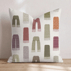 Scarf Collection Throw Pillow - Hillcroft Home