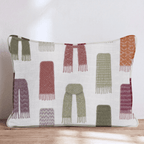 Scarf Collection Throw Pillow - Hillcroft Home