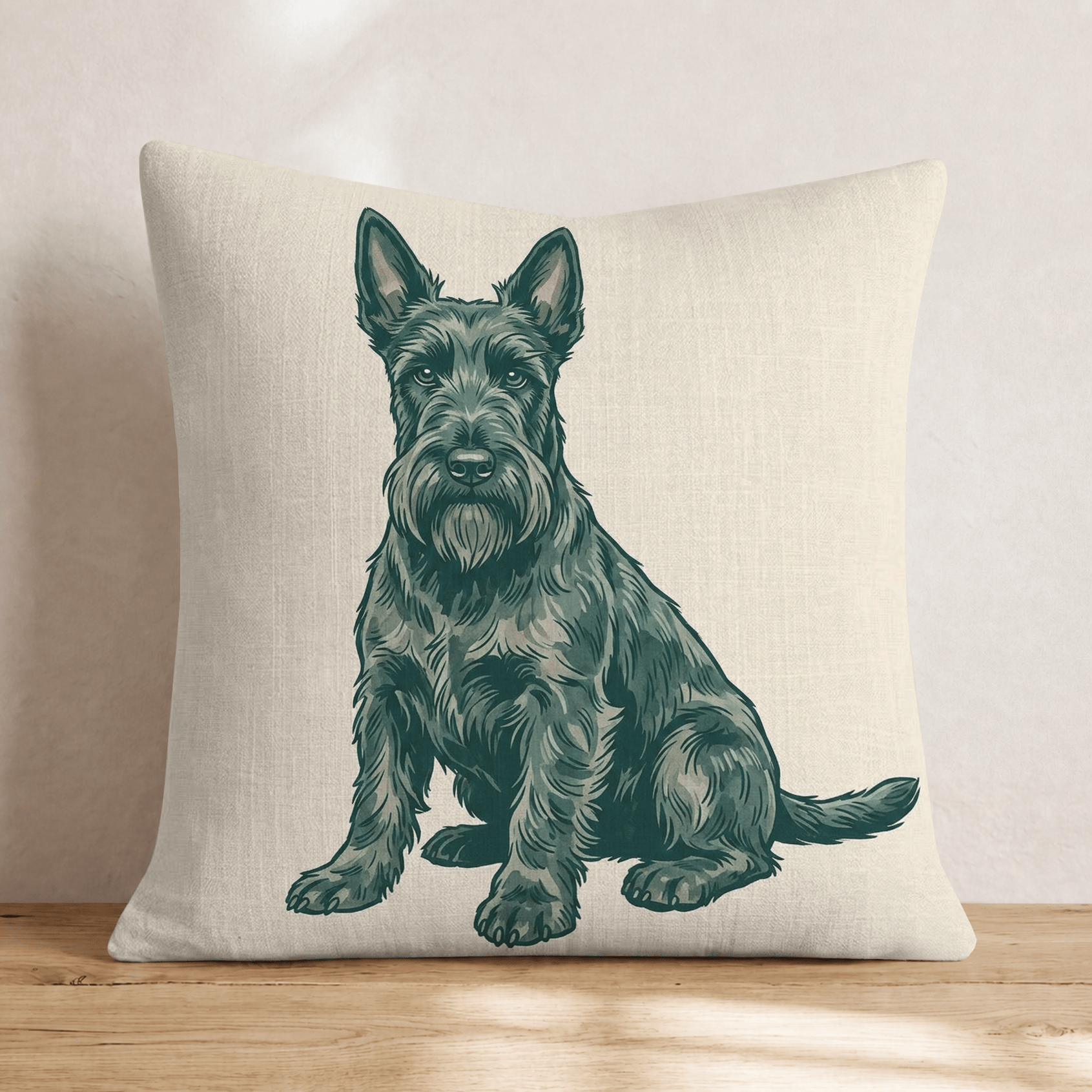 Scottish Terrier Throw Pillow - Hillcroft Home