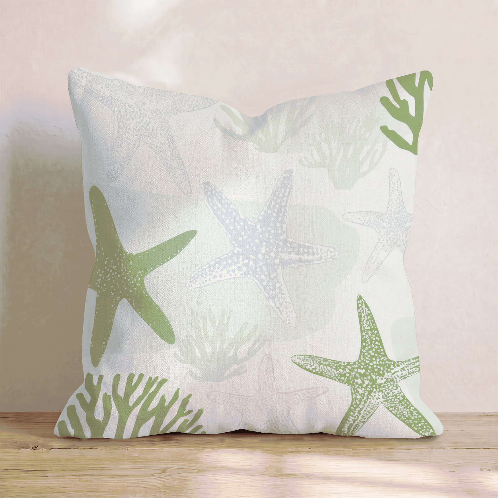 Sea Serenade Throw Pillow - Hillcroft Home