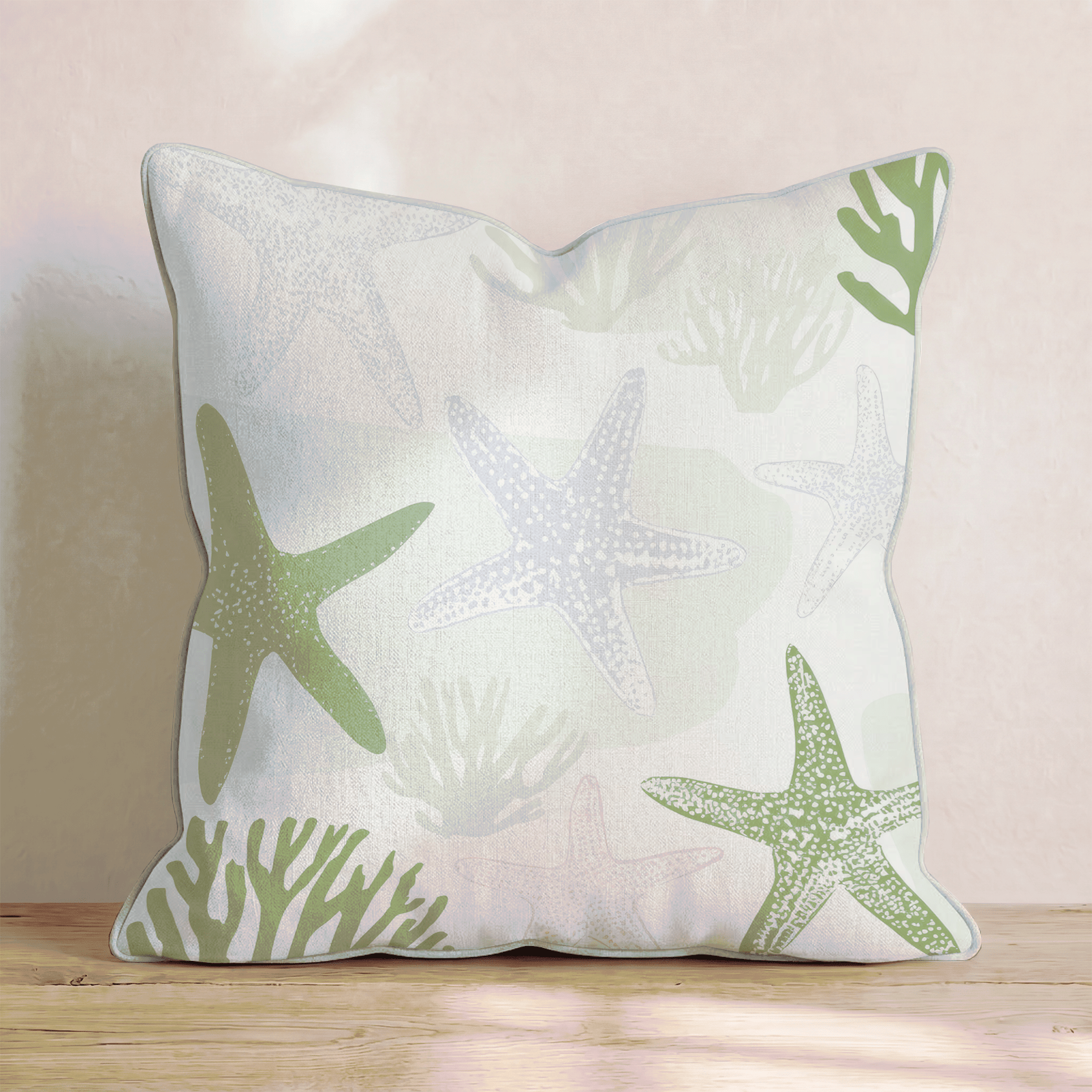 Sea Serenade Throw Pillow - Hillcroft Home