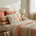 Sea Star Throw Pillow - Hillcroft Home
