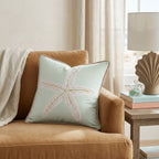 Seacrest Starfish Throw Pillow - Hillcroft Home