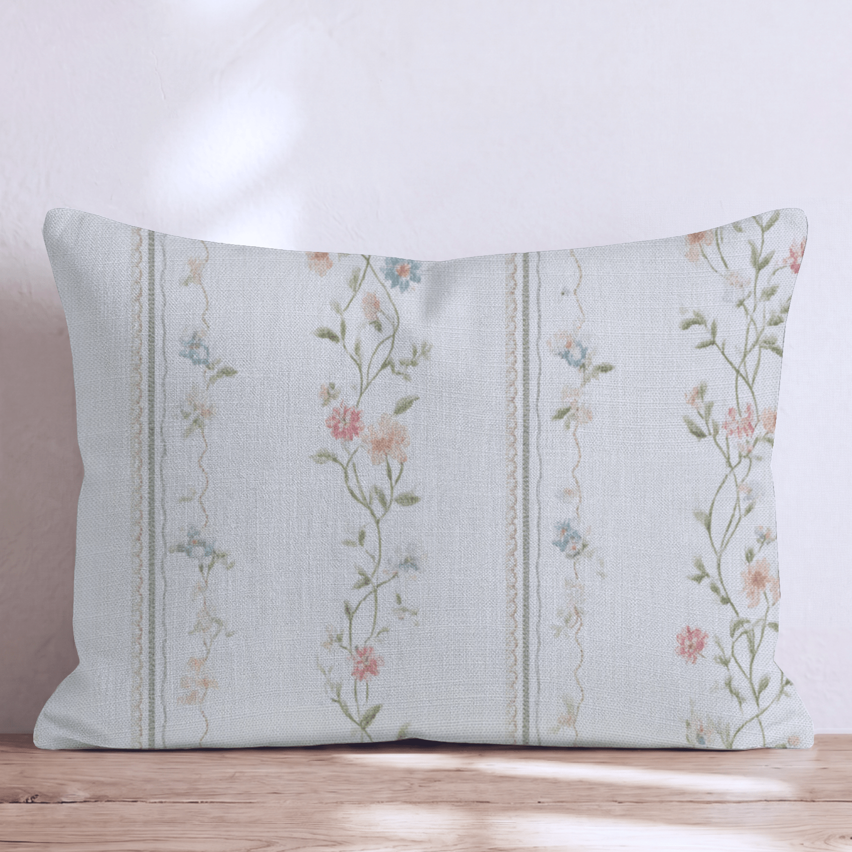 Seamless Vines Deep Throw Pillow - Hillcroft Home