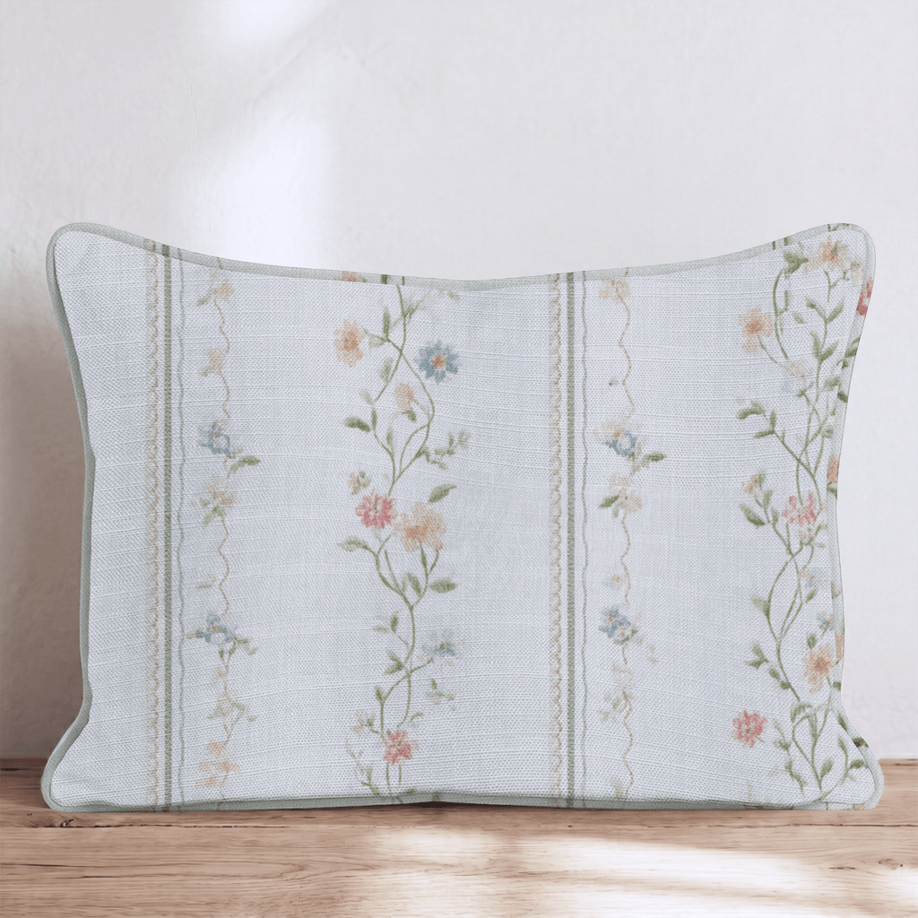 Seamless Vines Deep Throw Pillow - Hillcroft Home
