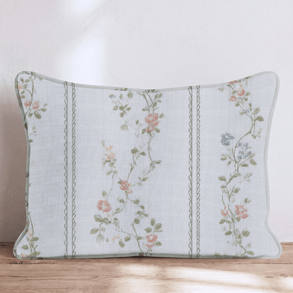 Seamless Vines Throw Pillow - Hillcroft Home