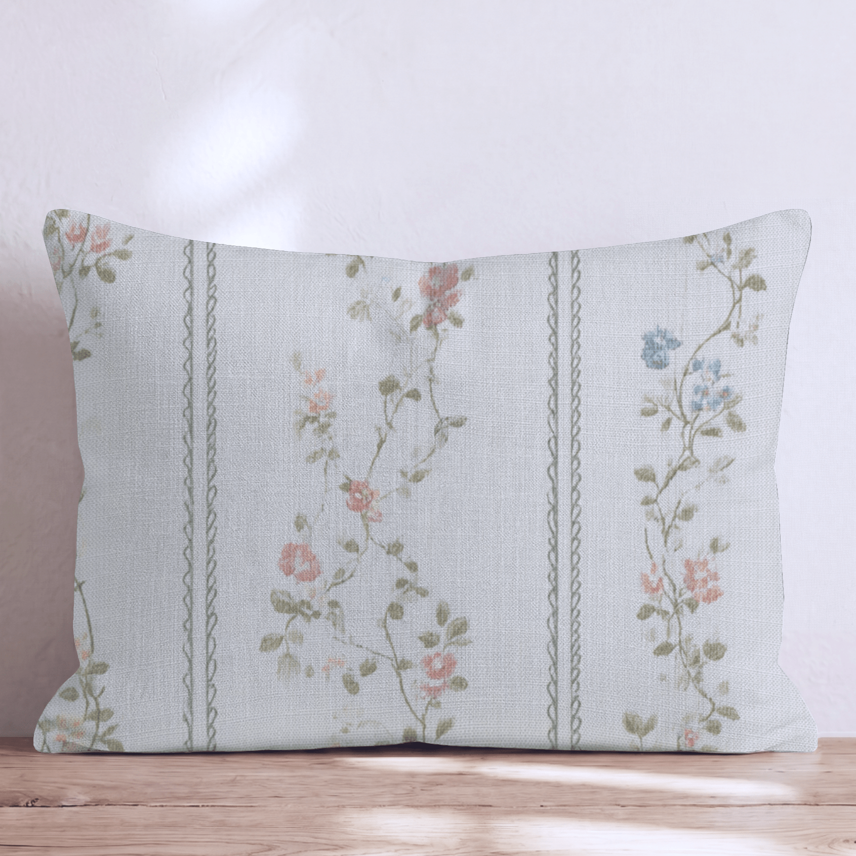 Seamless Vines Throw Pillow - Hillcroft Home