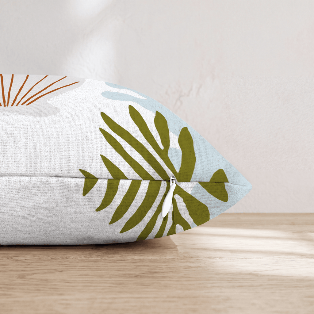 Seashell by the Seashore Throw Pillow - Hillcroft Home