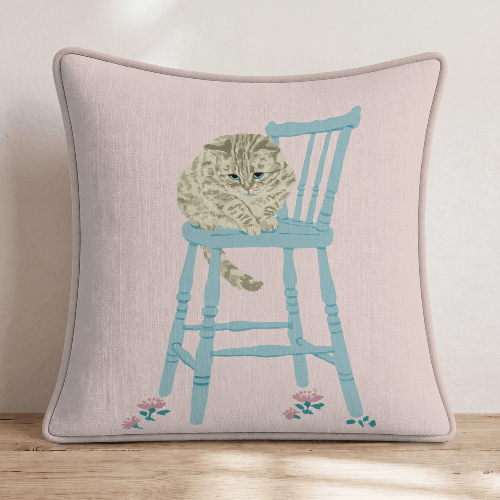 Seat For The Munchkin Throw Pillow - Hillcroft Home