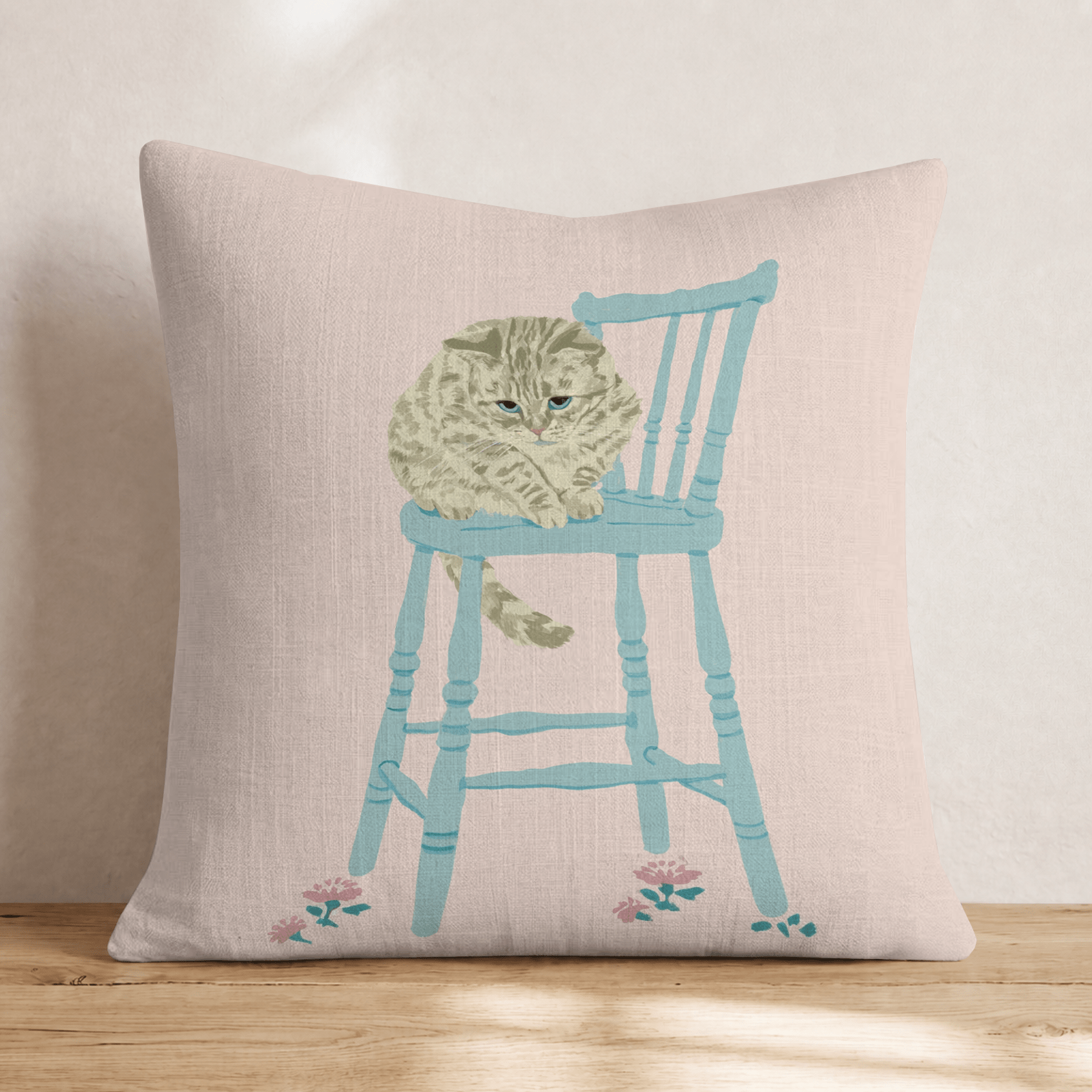 Seat For The Munchkin Throw Pillow - Hillcroft Home