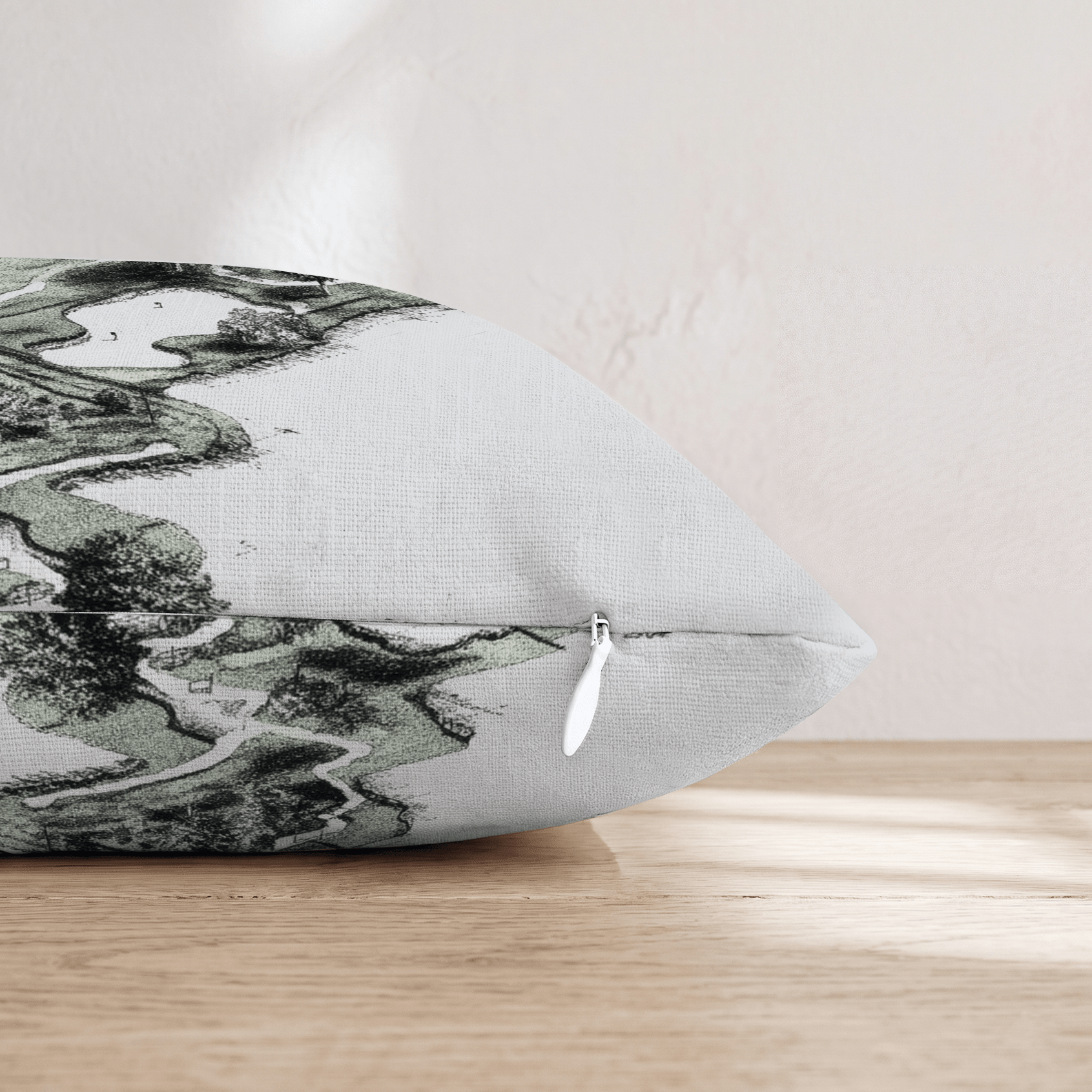 Secluded Course Throw Pillow - Hillcroft Home