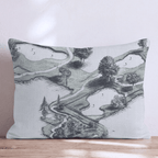 Secluded Course Throw Pillow - Hillcroft Home
