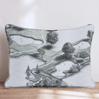 Secluded Course Throw Pillow - Hillcroft Home