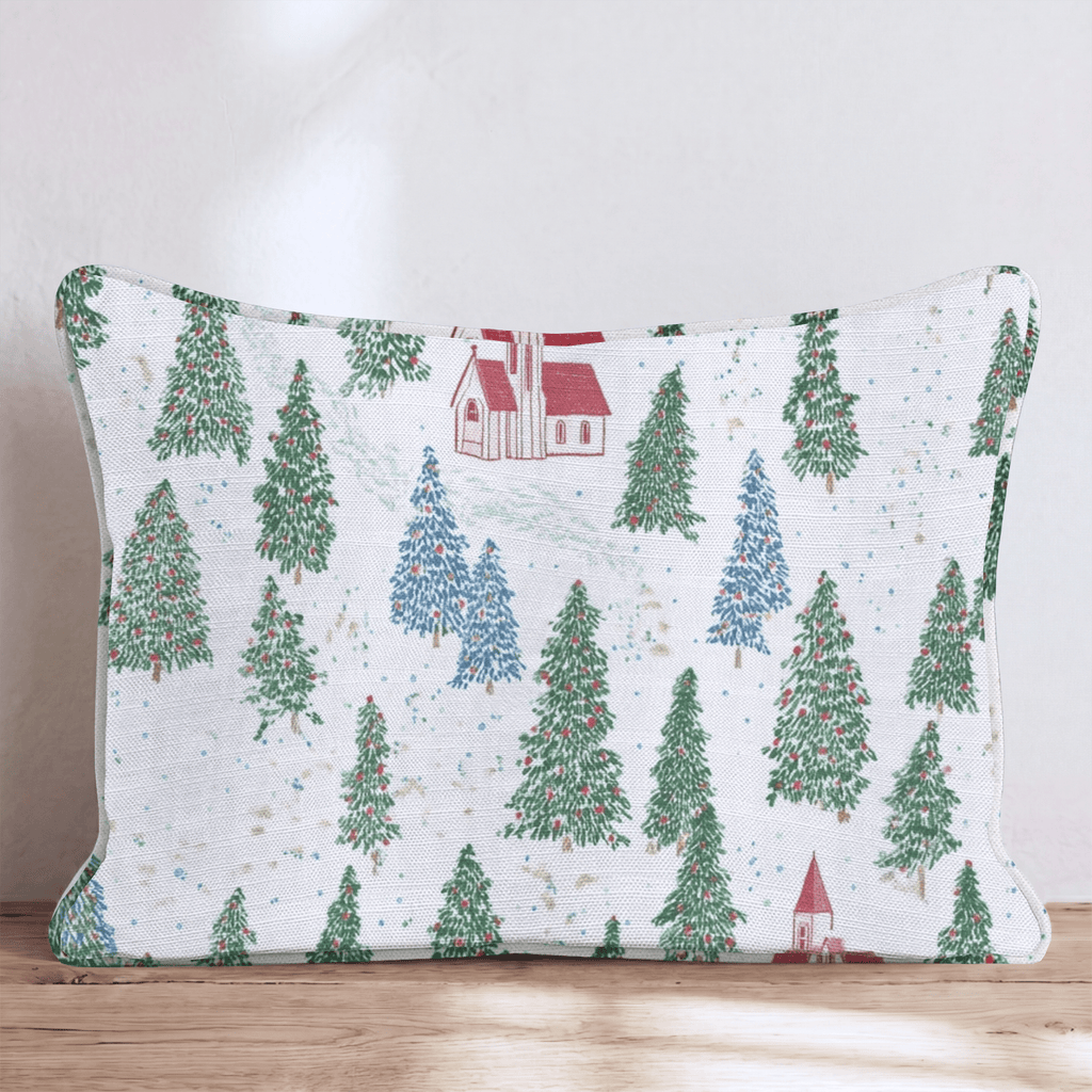 Secret Garden Noel Throw Pillow - Hillcroft Home