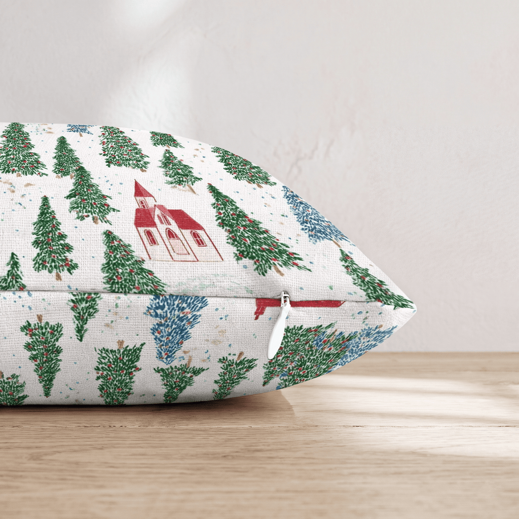 Secret Garden Noel Throw Pillow - Hillcroft Home