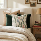 Secret Garden Noel Throw Pillow - Hillcroft Home
