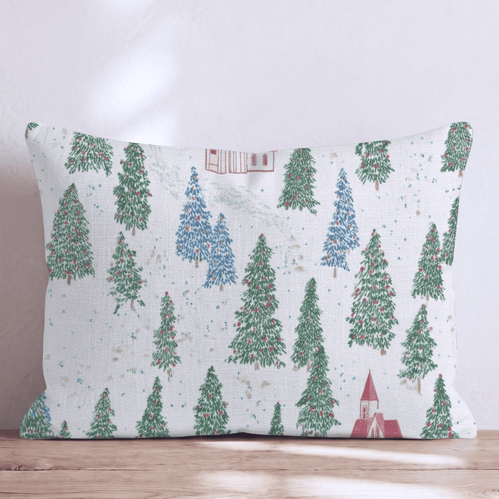 Secret Garden Noel Throw Pillow - Hillcroft Home