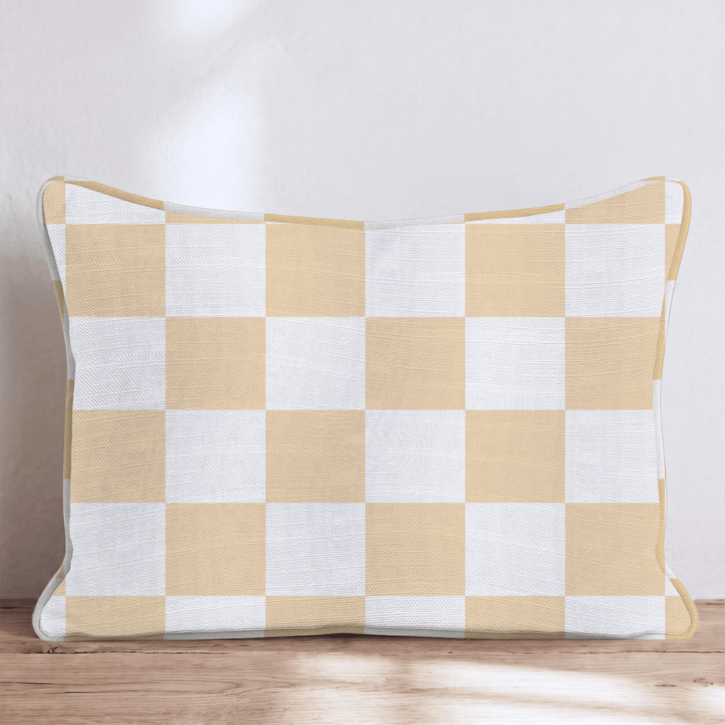Sedona Check Throw Pillow - Hillcroft Home