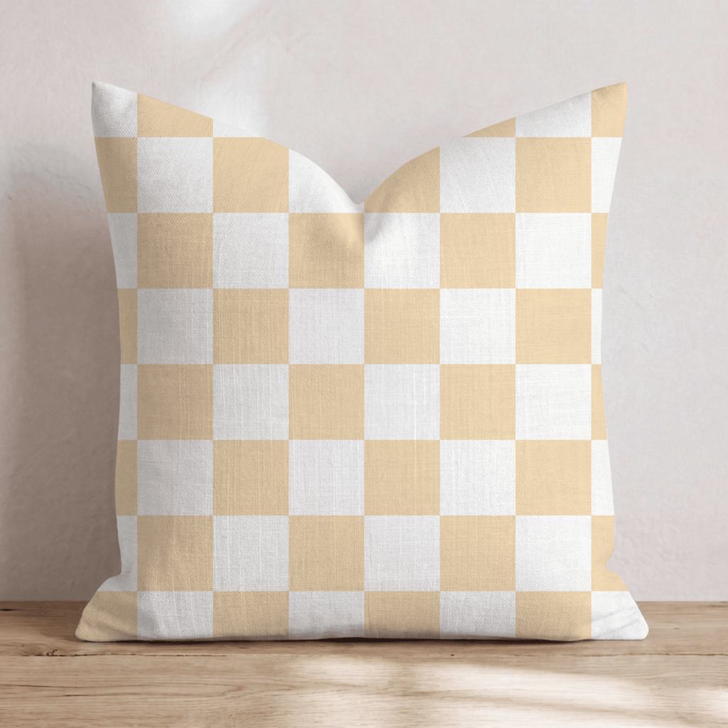 Sedona Check Throw Pillow - Hillcroft Home
