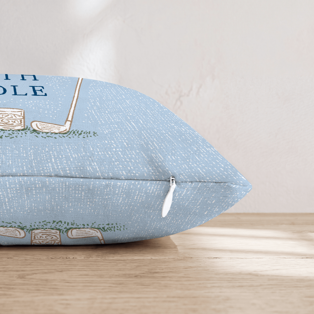See You At The 19th Hole Throw Pillow - Hillcroft Home